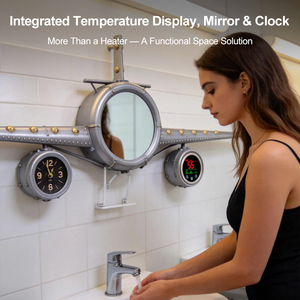 <span class=keywords><strong>Chauffe</strong></span>-<span class=keywords><strong>eau</strong></span> électrique instantané 220V Série Avion Rétro, chauffage rapide <span class=keywords><strong>pour</strong></span> salle de bain et douche - Product Image 4