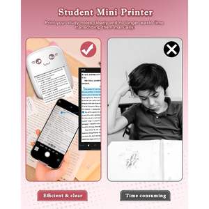 Sky-Touch เครื่องพิมพ์ความร้อนขนาดเล็กแบบพกพาสำหรับเครื่องทำป้ายบลูทูธสำหรับรูปภาพโน้ตและรายการ - Product Image 3