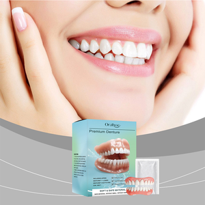 Kit de blanqueamiento dental de Material a cuadros modificable que mejora la apariencia estética de la sonrisa con accesorios para dentaduras postizas - Product Image 6