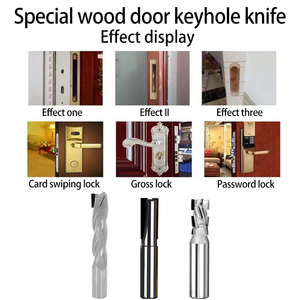 Fresa de corte de diamante brillante YUFU PCD para orificios de cerraduras en puertas de madera, con soporte OEM personalizado y garantía de 3 meses - Product Image 4