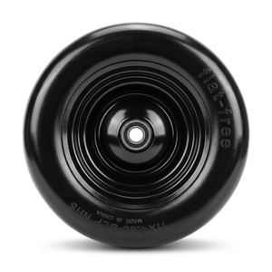 Roue <span class=keywords><strong>de</strong></span> <span class=keywords><strong>chariot</strong></span> en métal <span class=keywords><strong>de</strong></span> 11 pouces 11*4.00-5, roue en mousse PU pour <span class=keywords><strong>chariot</strong></span> pliant, <span class=keywords><strong>chariot</strong></span> à bagages, <span class=keywords><strong>chariot</strong></span> <span class=keywords><strong>de</strong></span> voyage, sans chambre à air, silencieuse, pour utilisation à l'aéroport - Product Image 1