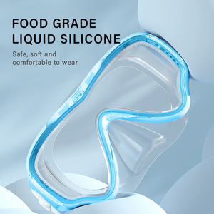 Masque de plongée MASK400 avec logo personnalisé, masque de plongée en verre trempé avec logo, masque de plongée pour enfants et adultes, cadre en PC - Product Image 3