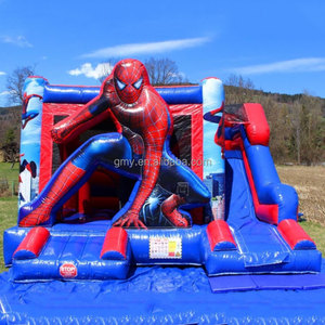 Structure gonflable <span class=keywords><strong>Spiderman</strong></span> GMY avec toboggan, aire de jeux souple pour enfants, aires de jeux commerciales pour le plaisir - Product Image 1
