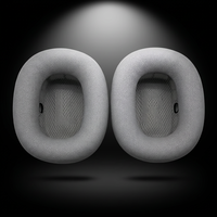 Coussinets de remplacement en cuir protéiné de qualité supérieure pour AirPods Max, avec mousse à mémoire de forme souple, accessoires pour écouteurs supra-auriculaires