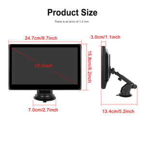 Podofo Portable 10.1 pouces IPS écran Auto Radio lecteur d'écran intelligent sans fil Carplay/<span class=keywords><strong>Android</strong></span> Auto/WiFi/<span class=keywords><strong>YouTube</strong></span>/BT/FM Autoradio - Product Image 5