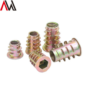 Hợp kim kẽm M6 Kẽm hợp kim đồ nội thất chèn Nut Hợp kim kẽm dieless Nut gỗ insrt NUT - Product Image 5