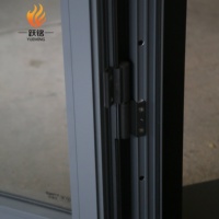 Puerta Abatible de Aleación de Aluminio con Rotura de Puente Térmico, Versátil, Disponible en Múltiples Estilos de Apertura para Suministros Globales