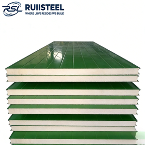 Panneaux sandwich en polyuréthane PU légers pour hôtels, chambres, salons et murs pour la décoration <span class=keywords><strong>intérieure</strong></span> - Product Image 2