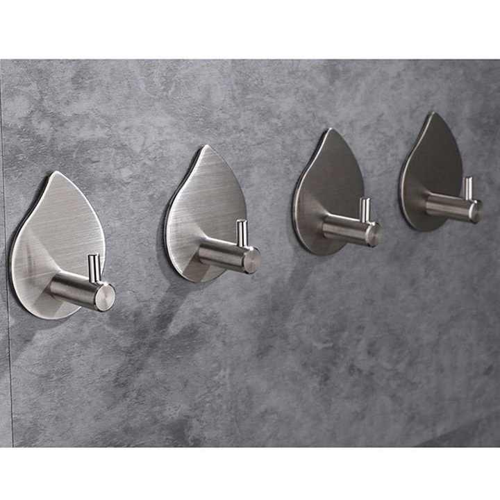 Porte Manteau Crochet Adhésif Sans Forage Crochet Salle De Bain Inoxydable Porte Crochet Adhesif Mural