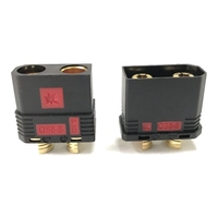 Connecteur anti-étincelles QS8-S 110A mâle-femelle résistant aux hautes températures pour drone de protection des plantes et batterie haute intensité