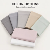 Draps de lit en bambou biologique, rafraîchissants, doux, respirants, absorbant l'humidité, ensemble de literie en fibre de bambou, ensemble de draps blancs