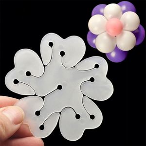 Clips de scellage en forme de fleur pour ballons, idéaux pour les arches de ballons, fournitures de fête en gros - Product Image 1