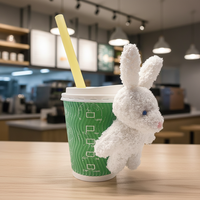 Jouets animaux en peluche pour machine à griffes, super doux, mignon et drôle, vente en gros