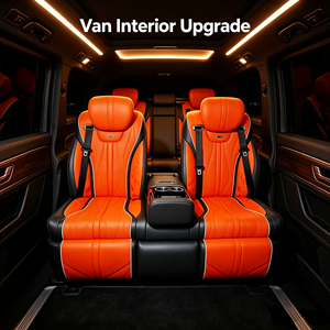 Sedile Posteriore Premium a 3 Posti in Pelle con Massaggio e Ventilazione per Multivan <span class=keywords><strong>T5</strong></span> <span class=keywords><strong>Caravelle</strong></span> T6 - Product Image 3