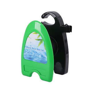 Huabangshi Micro Hose Reel Set Wall Mountable PVC <b>Garden</b> Watering <b>Tool</b> Holder For Car Washing And Plant Irrigation - Product Image 1