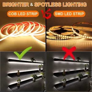 <span class=keywords><strong>Cob</strong></span> <span class=keywords><strong>Led</strong></span> <span class=keywords><strong>Strip</strong></span> Light 110V Driverless Ip65 IP67 Exterior Impermeable Dot Free Flexible <span class=keywords><strong>Cob</strong></span> <span class=keywords><strong>Led</strong></span> <span class=keywords><strong>Strip</strong></span> 220V - Product Image 5