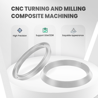 Services de tournage et de sablage CNC pour pièces métalliques de lampes minières rondes usinées avec précision par CNC
