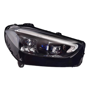 Conjunto de Faros Delanteros LED Láser Matrix con Señal de Giro Secuencial 6000K para Mercedes-Benz Clase C W206 2022-2023, Actualización Retrofit - Product Image 1