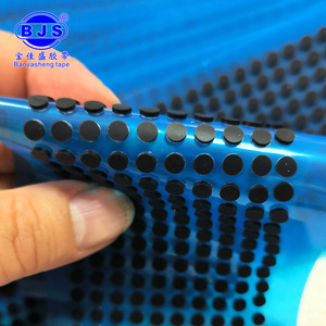 Baojiasheng Anti-disassembly Silicone Plug Black Round Single-sided Adhesive Waterproof Screw Hole Cover Custom Thickness - Product Image 5