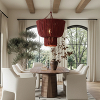 Voilages de plafond pour mariage, abat-jour en coton, tissu de drapage, rideaux transparents en macramé pour cérémonie, drapés pour événements et décorations de mariage
