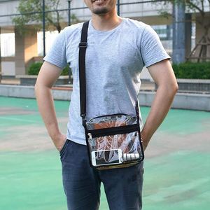 Bolso bandolera transparente personalizado aprobado por el estadio, fabricado en fábrica BSCI - Product Image 4