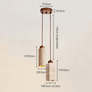 Nuovo popolare <span class=keywords><strong>lampadario</strong></span> nordico in pietra gialla Wabi Sabi E27 LED piccolo Droplight per decorazioni per la casa calda per la camera da letto del ristorante di famiglia - Product Image 5