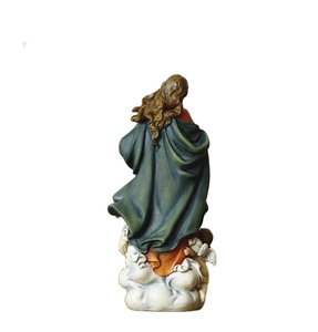 Nueva Escultura de Resina de Ángel Pintada a Mano, Figura de la Virgen, para Recuerdos Religiosos y Decoraciones Navideñas - Product Image 2
