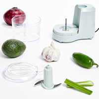 Mini coupe-légumes multifonctionnel de 250ml Coupe-légumes Gingembre Ail Gadgets de cuisine Hachoir à légumes électrique portable