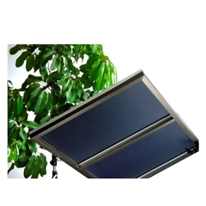 Verde Lima UV400 Azulejos de techo únicos para exteriores Panel de cáñamo de PC de larga duración Hojas solares y hojas en relieve de PC - Product Image 1