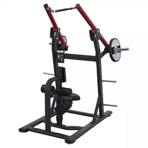 Plate Loaded Lat Pulldown Machine Fitness Gym Peralatan Binaraga Iso-lateral Depan Lat Pull Down Machine