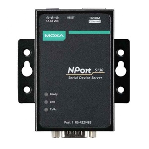 Servidor de red de dispositivo serie <span class=keywords><strong>MOXA</strong></span> 1 puerto 422/485/<span class=keywords><strong>5110</strong></span> <span class=keywords><strong>NPort</strong></span> NPort5130 NPort5150 - Product Image 3