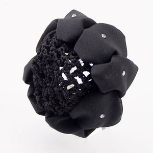 Haute Qualité Strass <span class=keywords><strong>Cheveux</strong></span> Chouchous Diamant Snood Chignon Net avec Petites Griffes Clips Crochet <span class=keywords><strong>Cheveux</strong></span> Arc Couverture Décor <span class=keywords><strong>Vintage</strong></span> Titulaire - Product Image 2