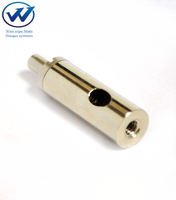 Accessoires suspendus d'éclairage de pince de câble en laiton réglable avec clip de câble métallique de type à filetage femelle