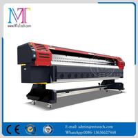 Konica-impresora digital de alta velocidad, máquina de impresión con Banner reflectante flexible de 3,2 m, 512i