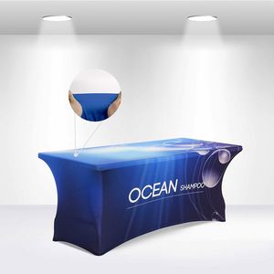 Funda para Mesa de Exposición de 6 pies, Tipo Elástica, Ajustable - Product Image 3