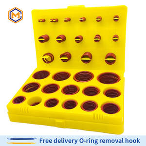 Kit de joints toriques en caoutchouc de silicone <span class=keywords><strong>Michu</strong></span> personnalisé 386 pièces avec 30 tailles de joints d'étanchéité en caoutchouc avec crochet de retrait de joint torique - Product Image 5