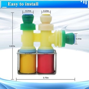 WPW10341320 <b>Refrigerator</b> Inlet Valve 110-120V Electric Water Filter For Whirlpool Kenmore - Product Image 2