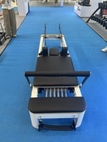 Lit de Pilates en aluminium, machine d'entraînement multifonctionnelle avec accessoires complets, non pliable, pour yoga et fitness