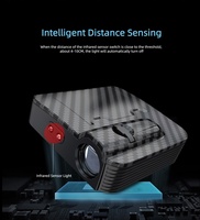 Projecteur de voiture, lumière de bienvenue à capteur infrarouge, LED décorative de modification, sans câblage, universel