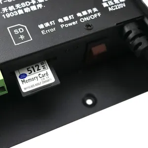 8192 Pixels T8000 T-8000A AC220V/110V SD Carte DC5V Pixel Contrôleur pour WS2801 WS2812B WS2811 LPD8806 RGB LED Contrôleur de Bande