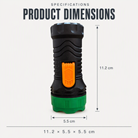 Mini lampe torche LED portable de poche avec interrupteur coulissant pour le camping, les activités de plein air, les situations d'urgence et l'usage domestique