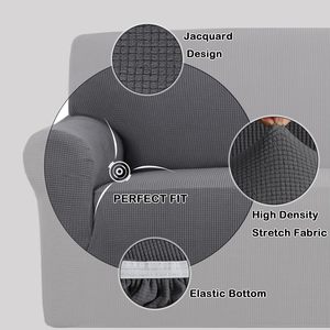 Elastic Washable All-inclusive <b>Sofa</b> <b>Cover</b> Set Modern Living Room Slipcover <b>Stretch</b> Universal Furniture Case Corner Couch <b>Covers</b> - Product Image 3