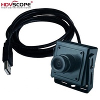 Caméra USB couleur 1,3 MP à faible luminosité (0,01 Lux) avec obturateur à défilement, objectif 2,8 mm, 1280*960, 30*30 mm, USB2.0