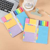 Buku Catatan Tempel Perekat Diri Berbagai Ukuran, Memo Pad Beraneka Warna, Tab Indeks, Catatan Tahan Air untuk Belajar, Kantor, Perencanaan
