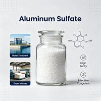 Sulfate d'aluminium en poudre, produit chimique pour la clarification de l'eau, prix usine des fournisseurs chinois