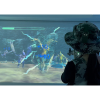 Machine de tir VR/AR pour gagner de l'argent, simulateur de tir VR, tir au laser, jeu de projection interactif pour usage commercial