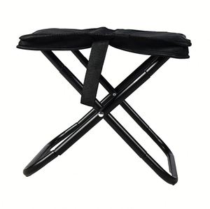 Tabouret de camping pliable portable de haute qualité, mini tabouret de voyage pliable, chaise de camping légère pour la pêche et la randonnée - Product Image 2