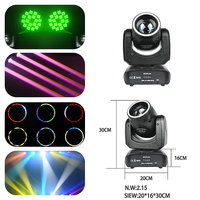 Redsun led 150W lumière principale mobile pour événement de fête dj led 13 modèles et lumière blanche 150W mini faisceau tête mobile