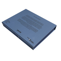 Boîte cadeau magnétique rigide en carton fait main, impression CMYK 4 couleurs, gaufrage, revêtement UV, lamination brillante/mate, logo personnalisé, produits ménagers