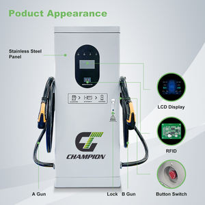 Cargador <span class=keywords><strong>de</strong></span> CC para Vehículos Eléctricos IP54 Resistente al Agua <span class=keywords><strong>de</strong></span> 60KW, 120KW, 180KW, 240KW con Control por APP y Tarjeta RFID Opcional para <span class=keywords><strong>Uso</strong></span> Comercial (CCS1/CCS2/GBT) - Product Image 3